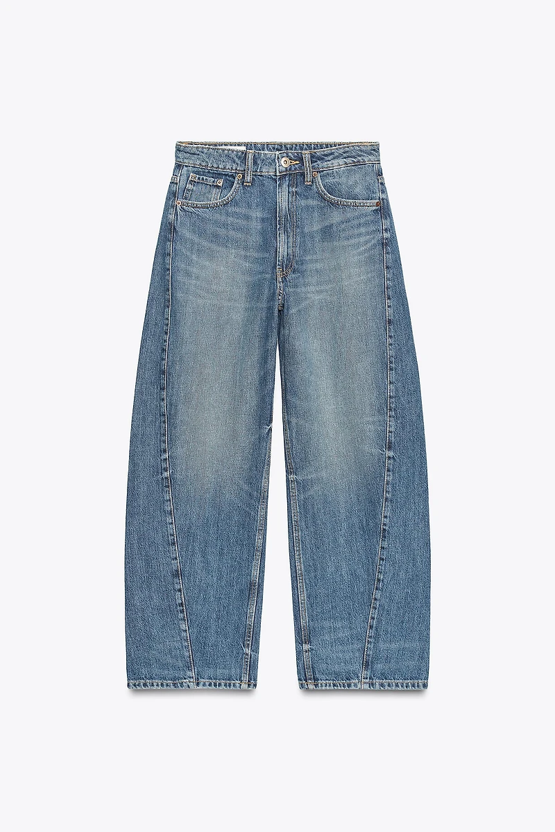 JEAN TRF BAGGY BALLON TAILLE MI-HAUTE