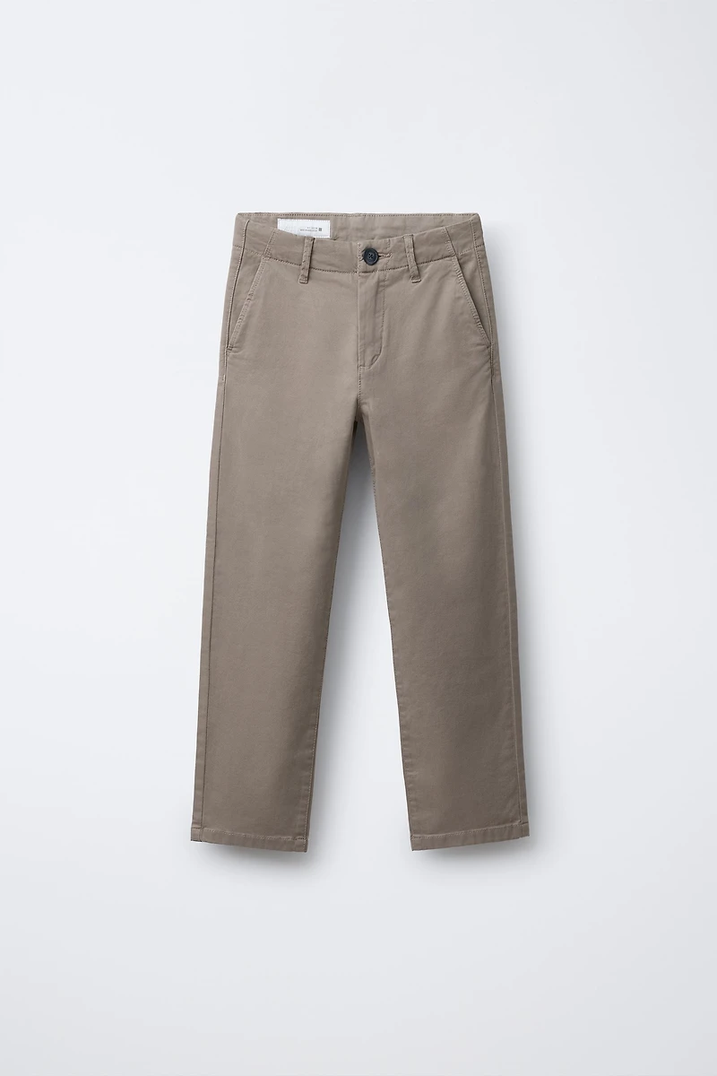 BASIC CHINO PANTS