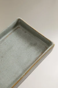 GREENISH BATHROOM SOAP DISH