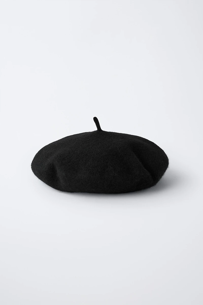 100% WOOL BERET