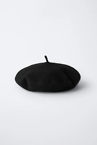 100% WOOL BERET