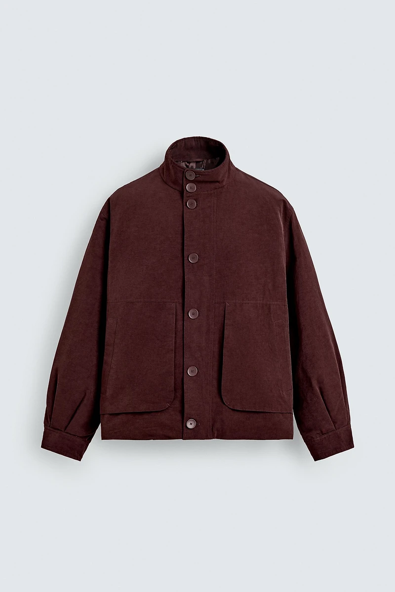 BOXY FIT POCKET JACKET