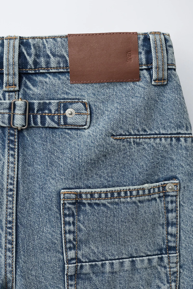 BALLOON JEANS WITH BELT LOOP