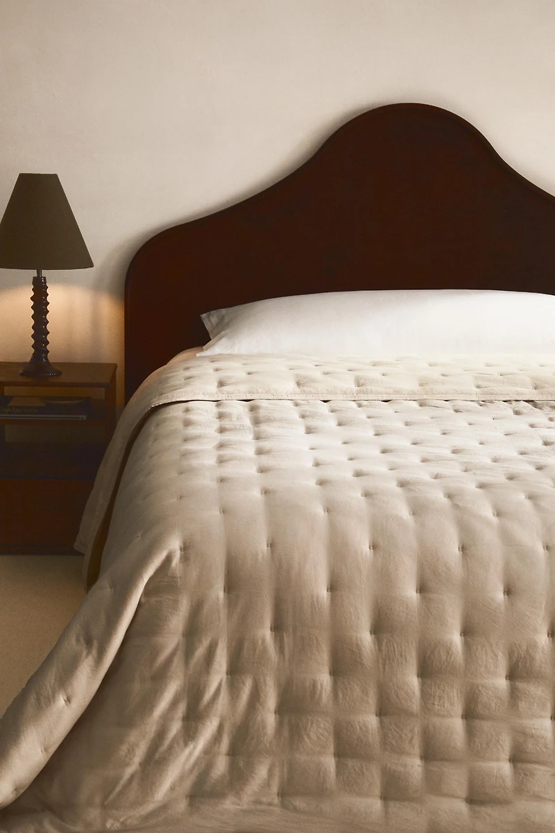 HOUSSE DE COUSSIN ÉDREDON MICROFIBRE