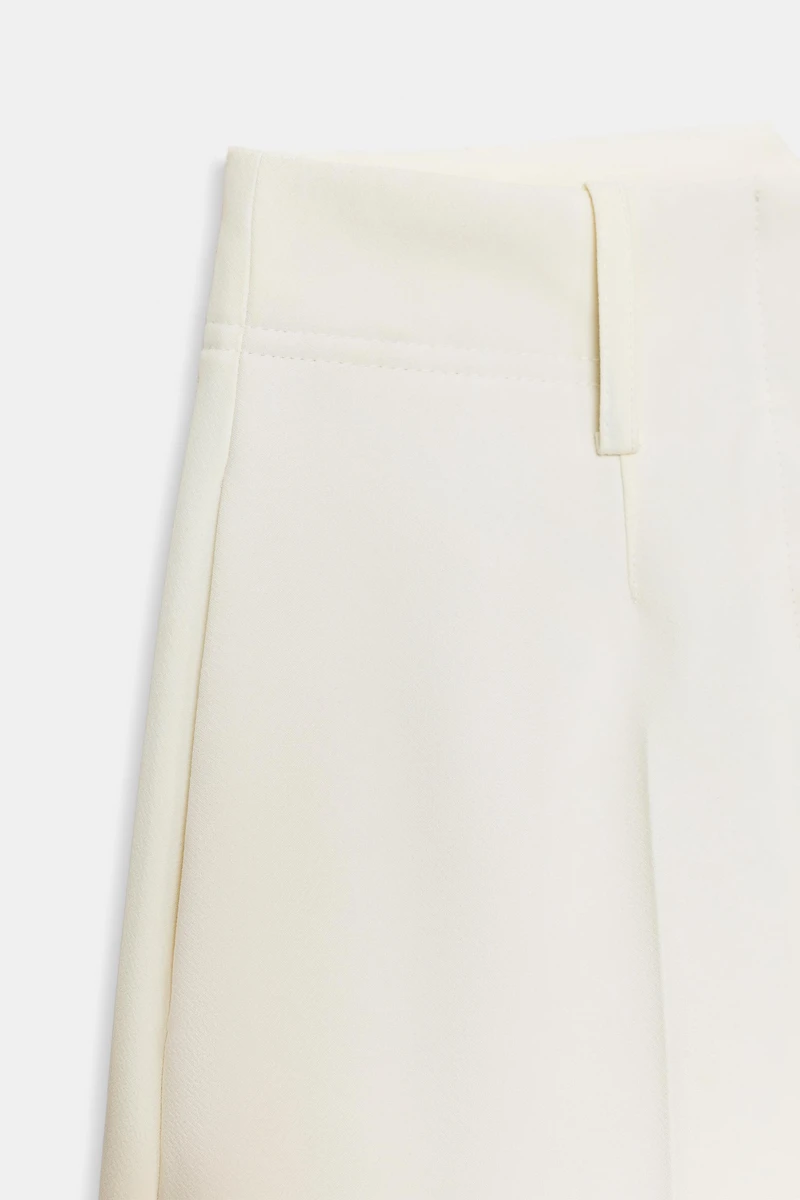 CROPPED WIDE LEG PANTS