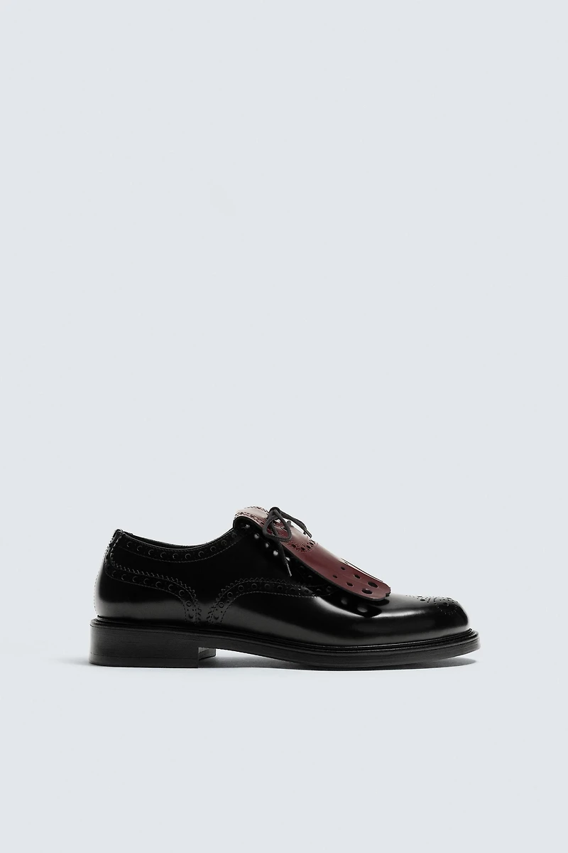 CHAUSSURES EN CUIR HARRY LAMBERT FOR ZARA X DISNEY
