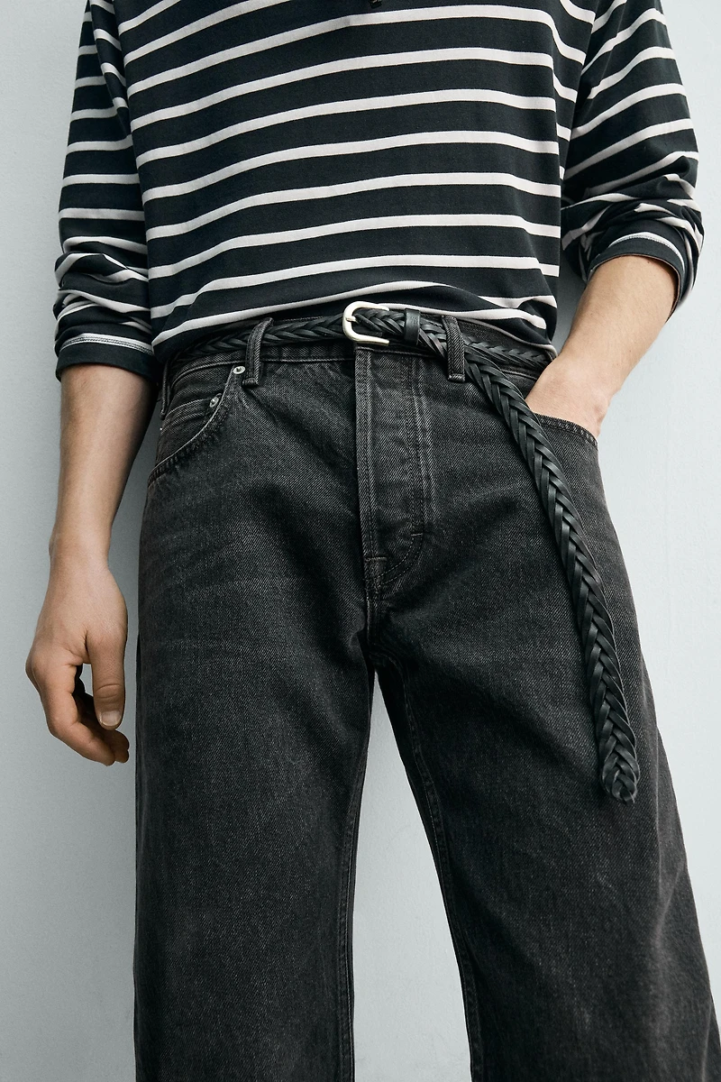 AARON LEVINE X ZARA STRAIGHT FIT BOOTCUT JEANS