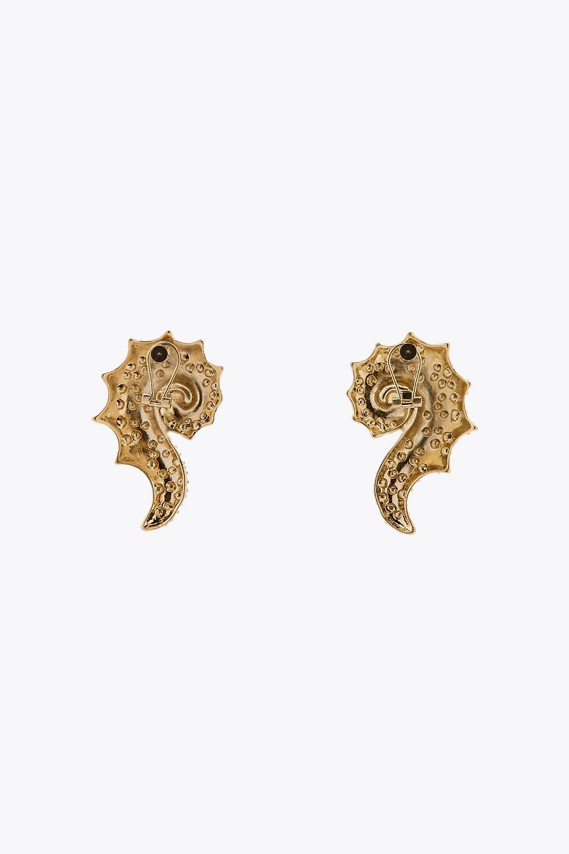 JEWEL SHELL EARRINGS