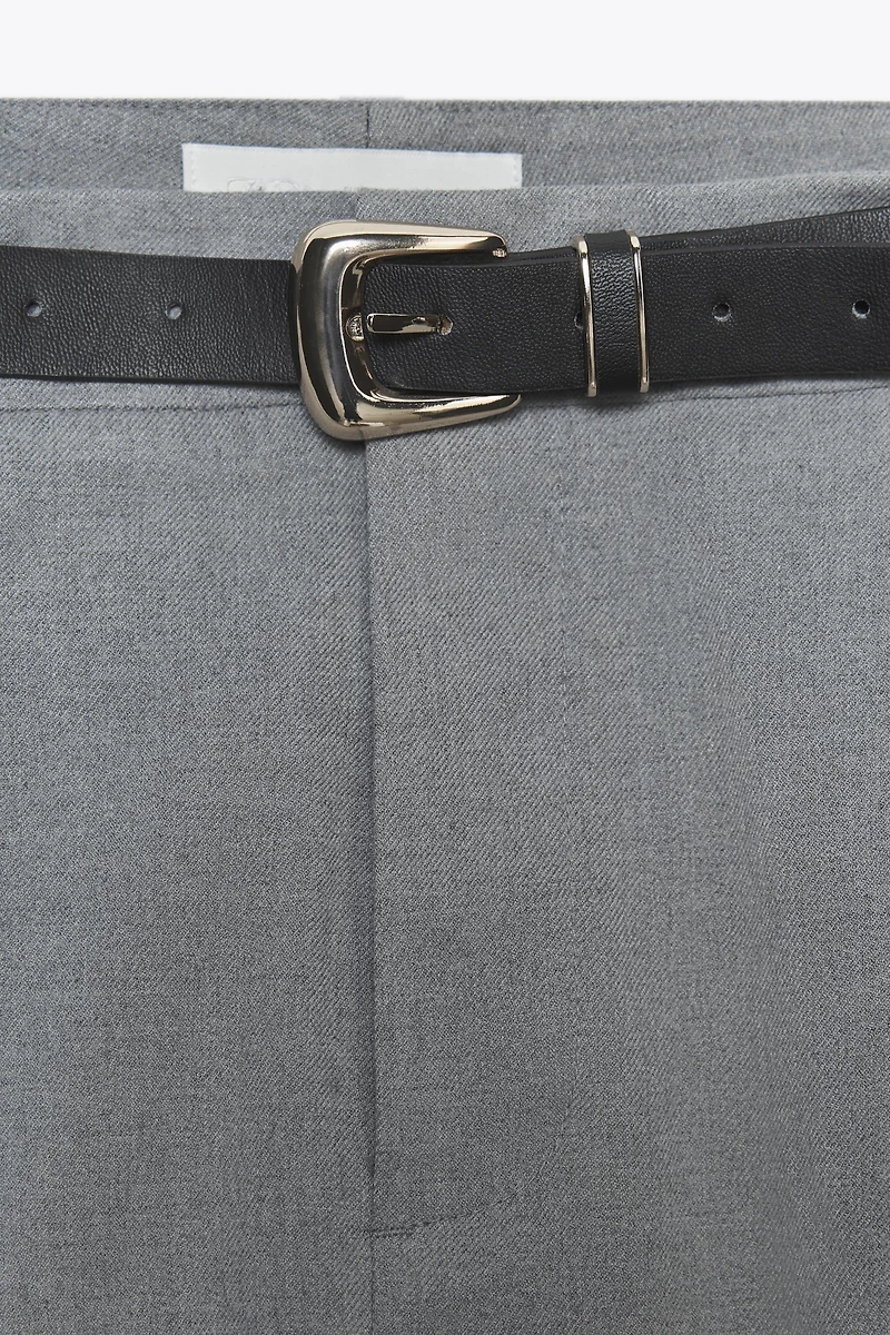 BELTED PANTS