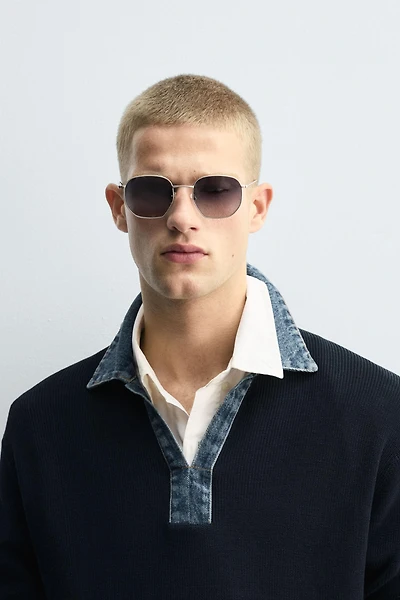 MATTE METAL SUNGLASSES
