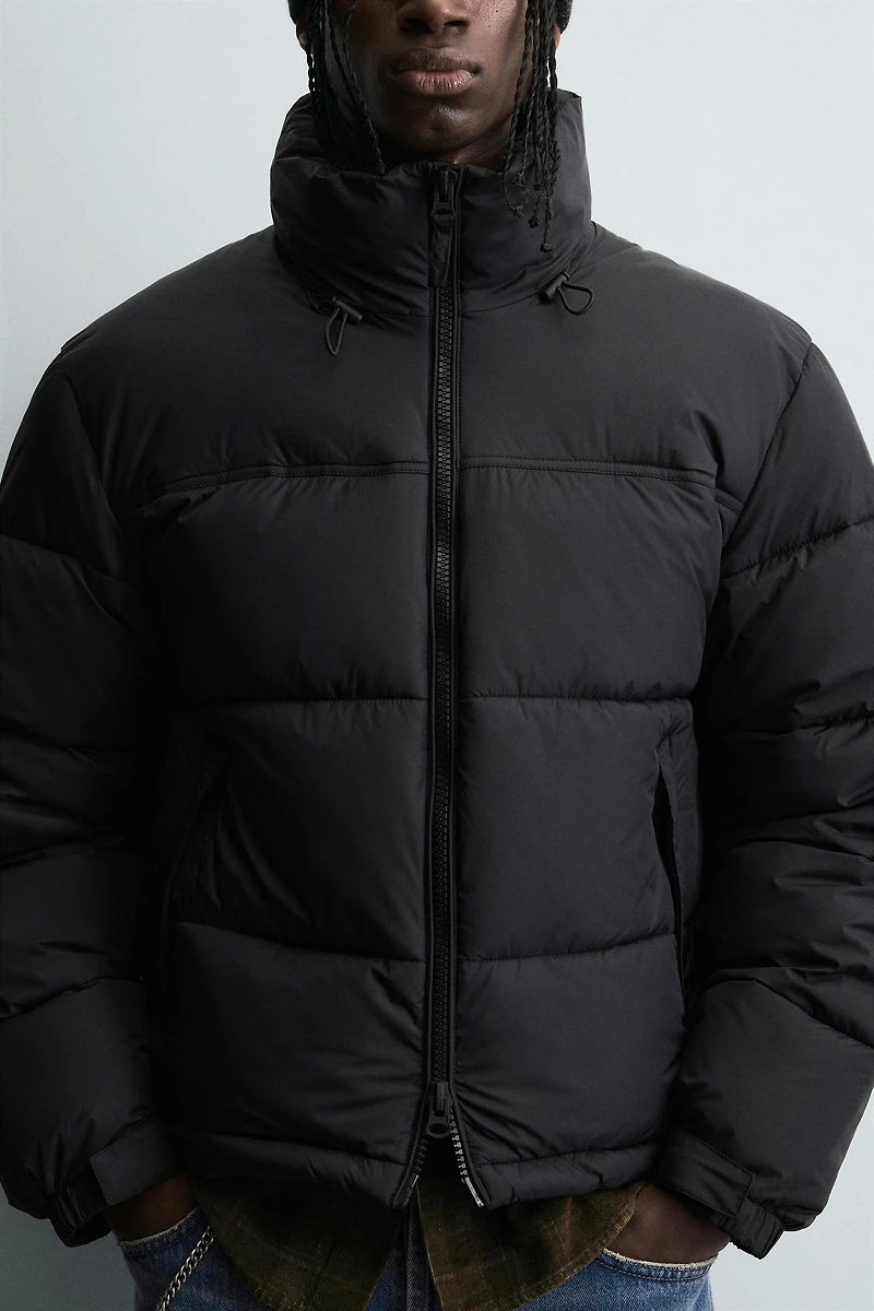 RELAXED FIT PUFFER JACKET