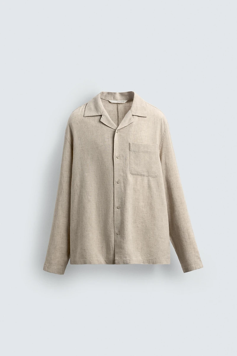 FLOWY LYOCELL - LINEN SHIRT