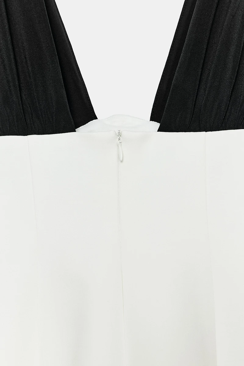 ROBE COURTE BIMATIÈRE