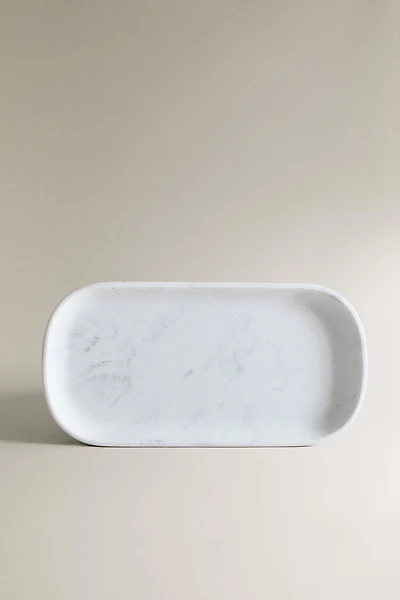 PLATEAU DE BAIN EFFET MARBRE