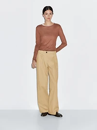 Wide-leg trousers