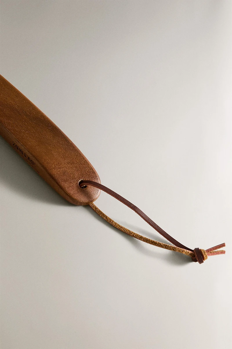 EXTRA LONG ACACIA WOOD SHOEHORN