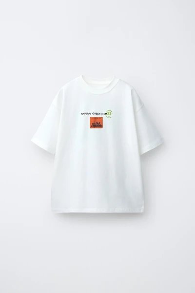T-SHIRT IMPRIMÉ POMME