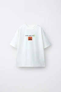 T-SHIRT IMPRIMÉ POMME