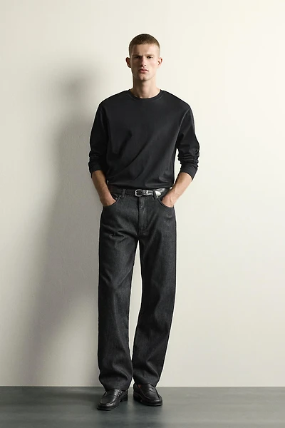 THERMAL STRAIGHT FIT JEANS