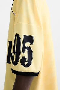 POLO IMPRIMÉS FOOTBALL RÉTRO