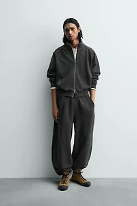 SWEAT RELAXED FIT EFFET DÉLAVÉ
