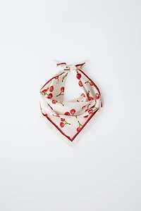 BANDANA CARRÉE CERISES