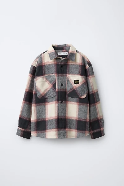 CHECKERED OVERSHIRT