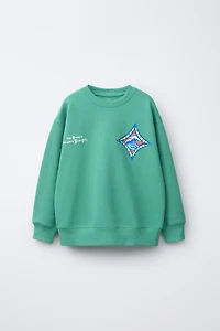 SURF PRINT SWEATSHIRT