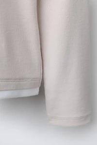 DOUBLE T-SHIRT WITH MODAL