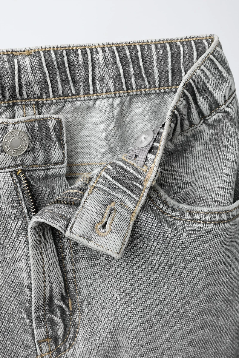 MULTICARGO DENIM SHORTS