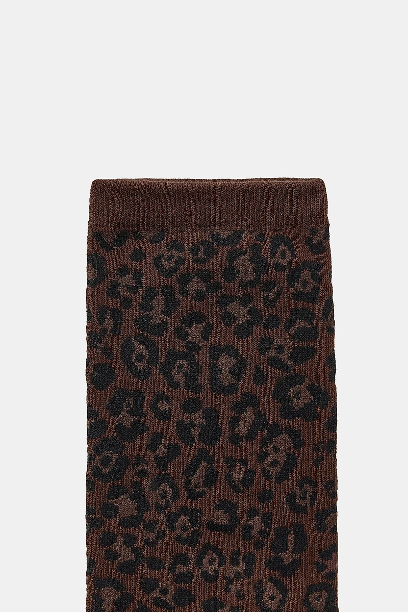 ANIMAL PRINT SOCKS