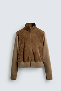 LIMITED EDITION COMBINATION LEATHER JACKET