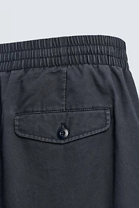 PANTALON DÉCONTRACTÉ DÉLAVÉ