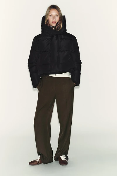 WATER REPELLENT WINDPROOF SHORT HOODIE ANORAK