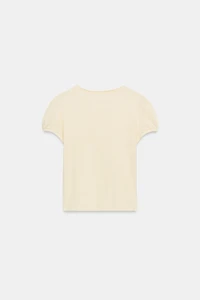 HENLEY NECK T-SHIRT