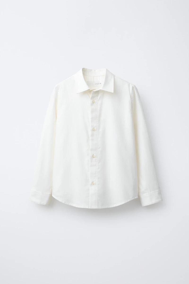 PLAIN COTTON SHIRT