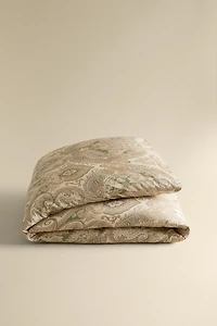 HOUSSE DE COUETTE SATIN COTON PAISLEY (300 FILS)