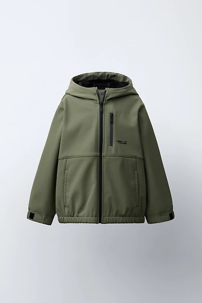 LINED HOODED JACKET