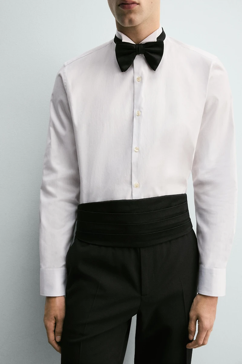 100% SILK TUXEDO CUMMERBUND