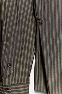 CHEMISE EN POPELINE RAYÉE