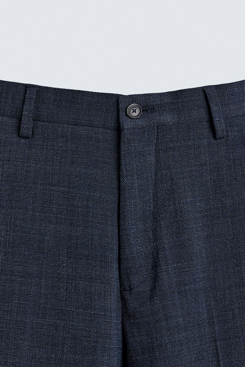 STRUCTURED SUIT PANTS