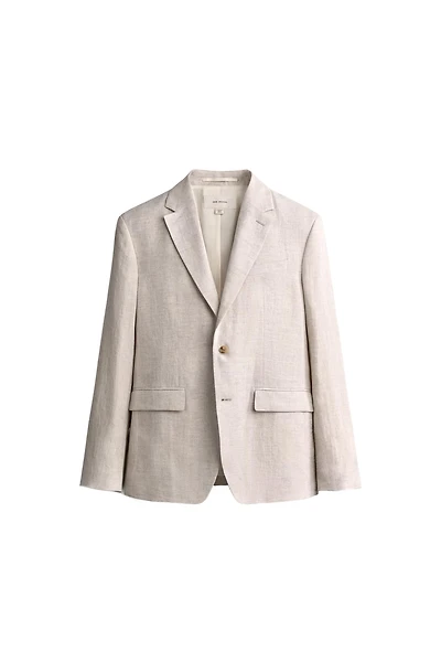100% LINEN SUIT BLAZER