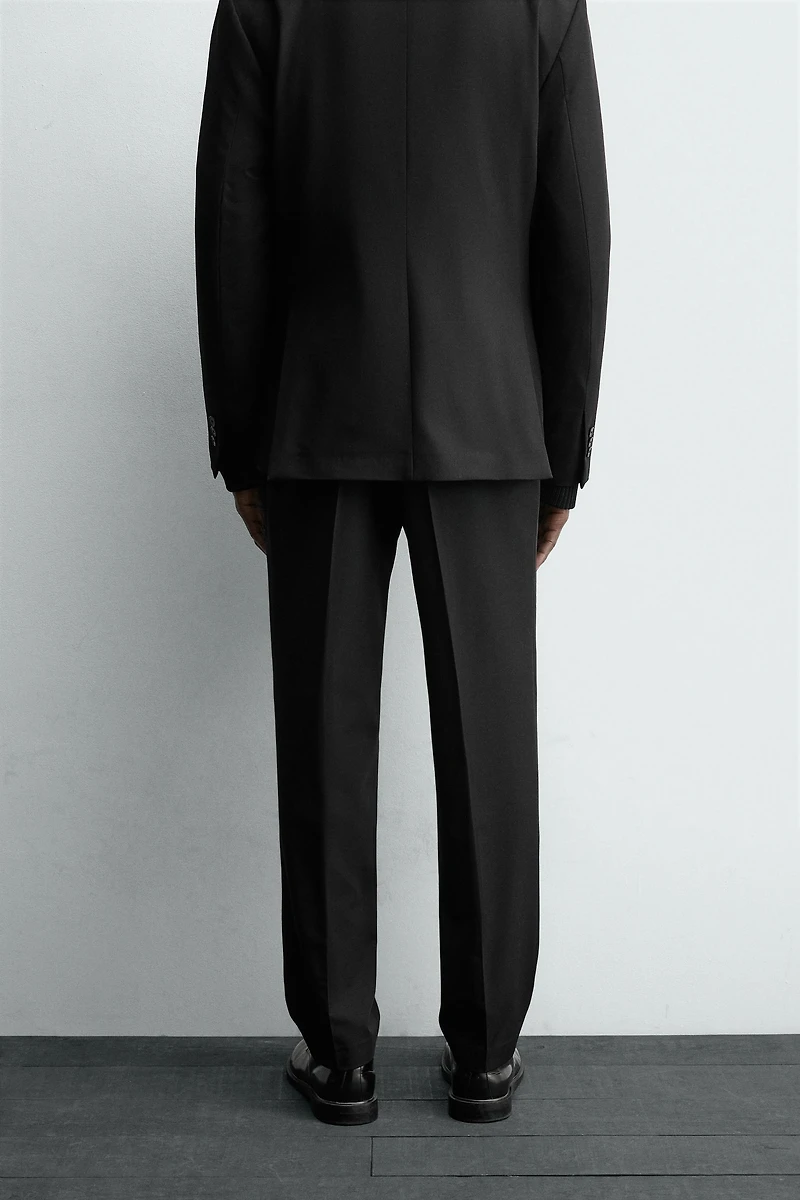 COMFORT PLEATED SUIT PANTS