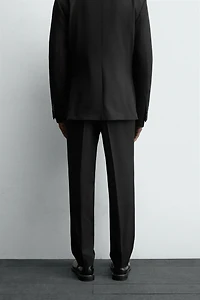 COMFORT PLEATED SUIT PANTS