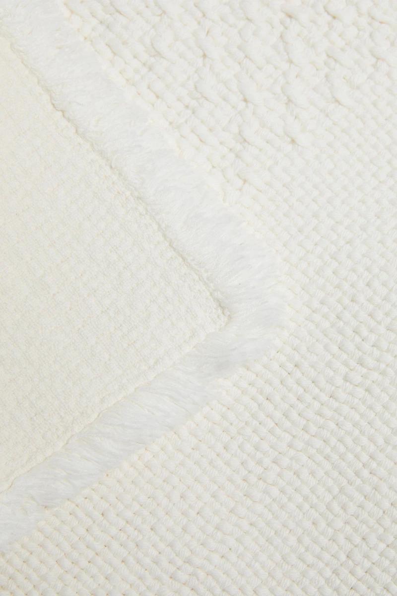 RAW-EDGE BATH MAT