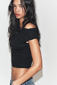 DRAPED ASYMMETRIC TOP
