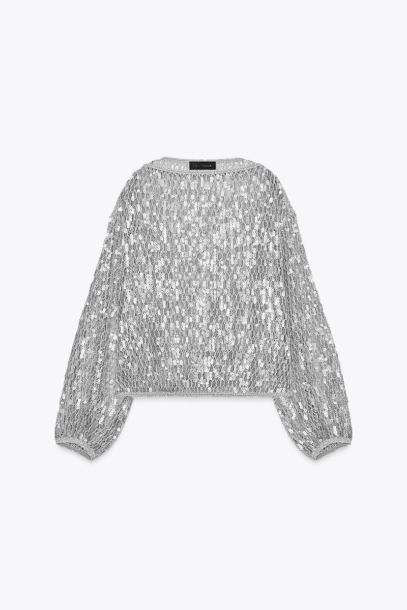 TOP À SEQUINS ZW COLLECTION