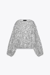 TOP À SEQUINS ZW COLLECTION