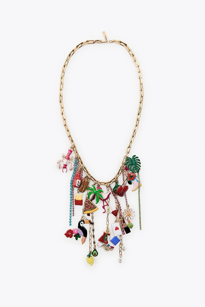 CHARM LINK NECKLACE