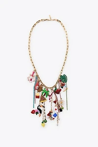 CHARM LINK NECKLACE